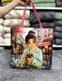 کیف عروسکی مخمل